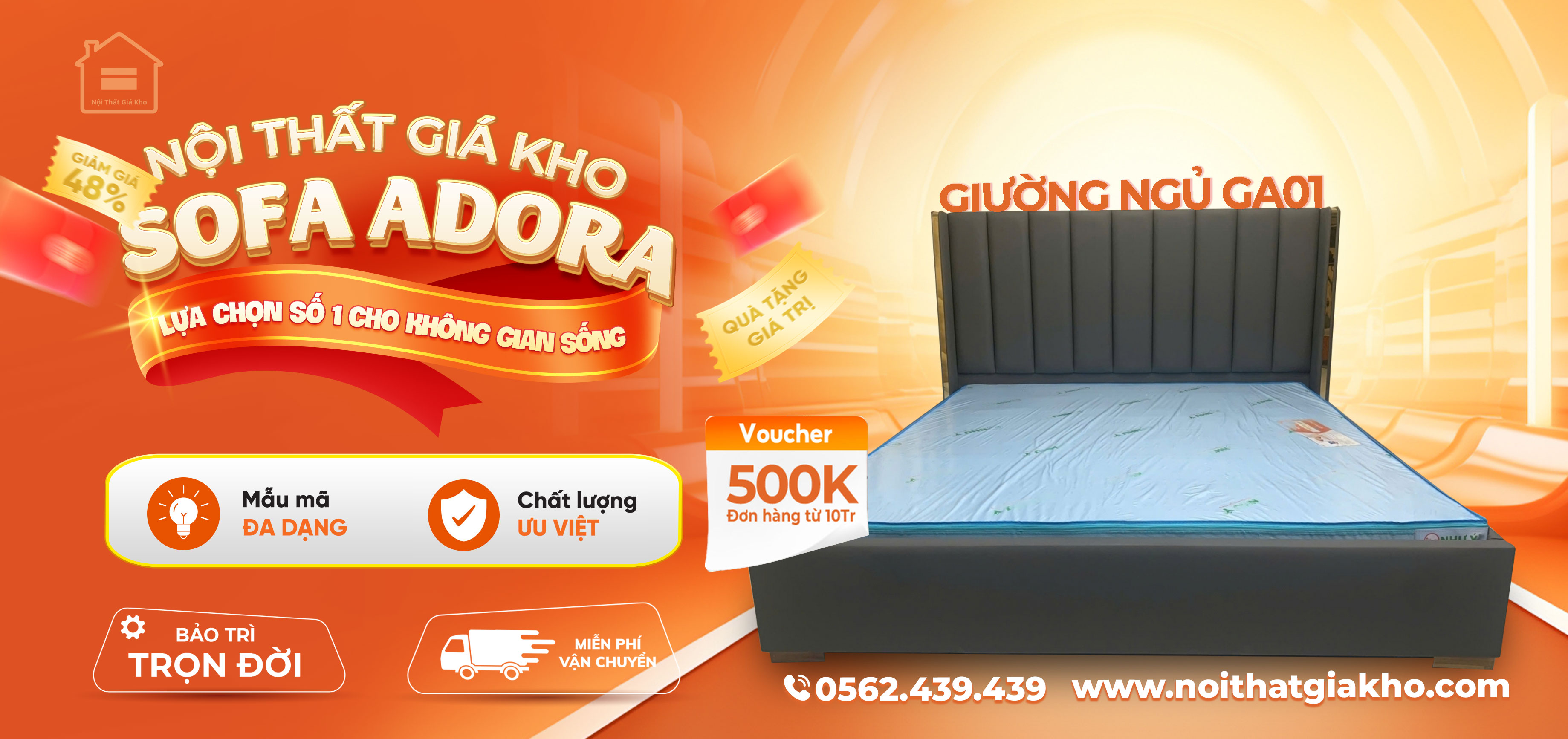 Giường ngủ giá rẻ 2025