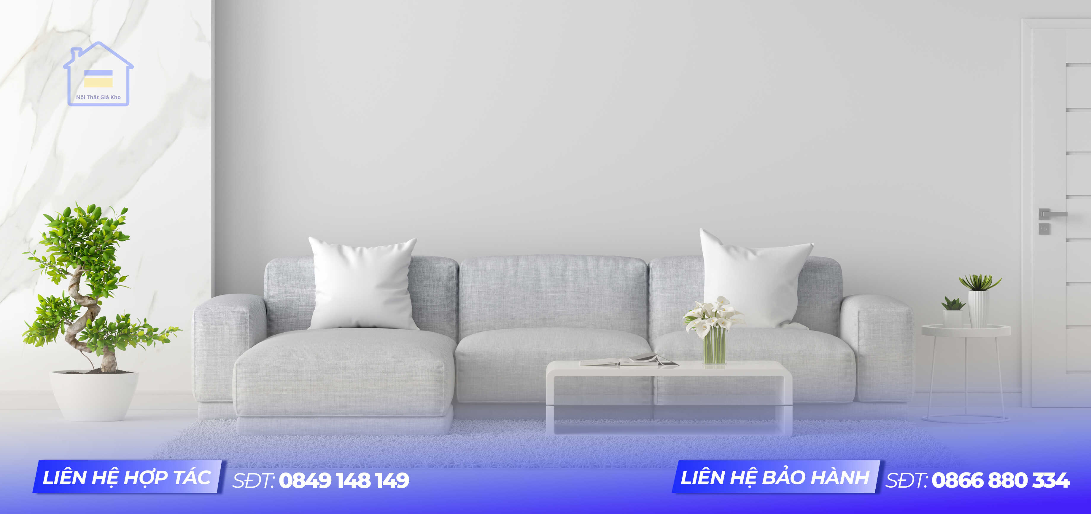 Liên hệ hợp tác và bảo hành - Nội thất giá kho