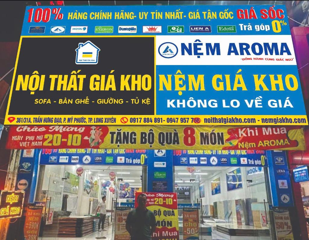 Khai trương Nội Thất Giá Kho Long Xuyên