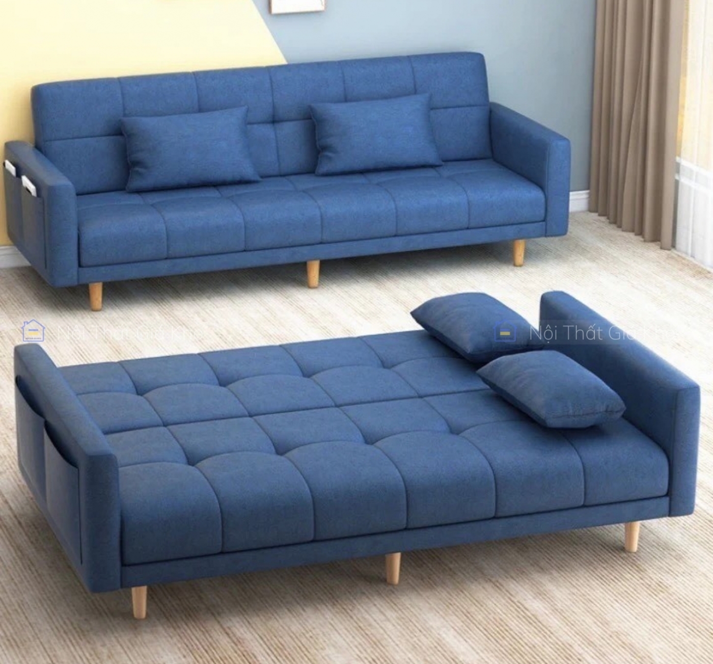 Ghế sofa giường(sofa bed) phòng khách SFGTM09