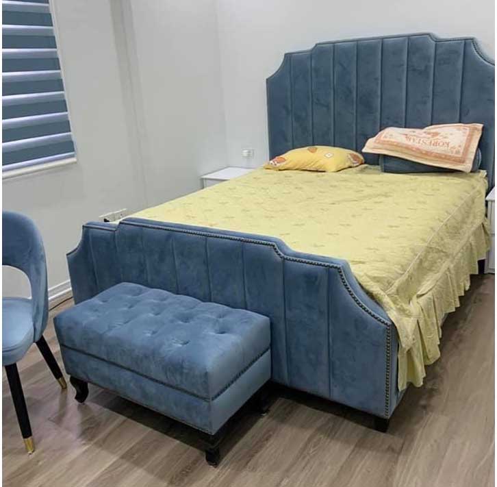 Giường bọc nệm Adora GK01 - giường cổ điển 2021