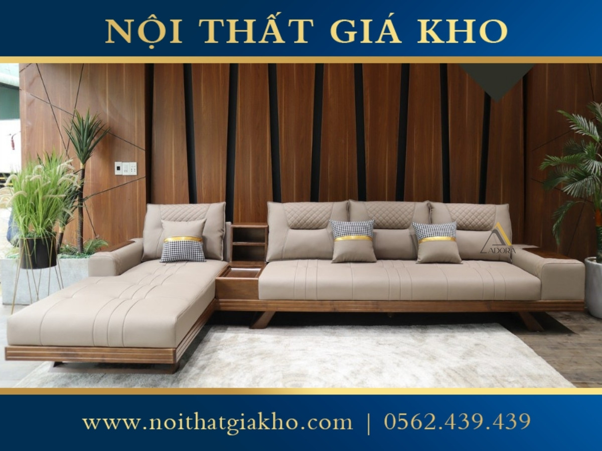 Sofa gỗ tại Kiên Giang