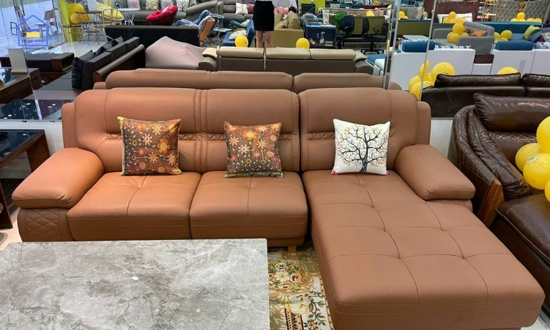 Sofa da đẹp giá rẻ tại TPHCM