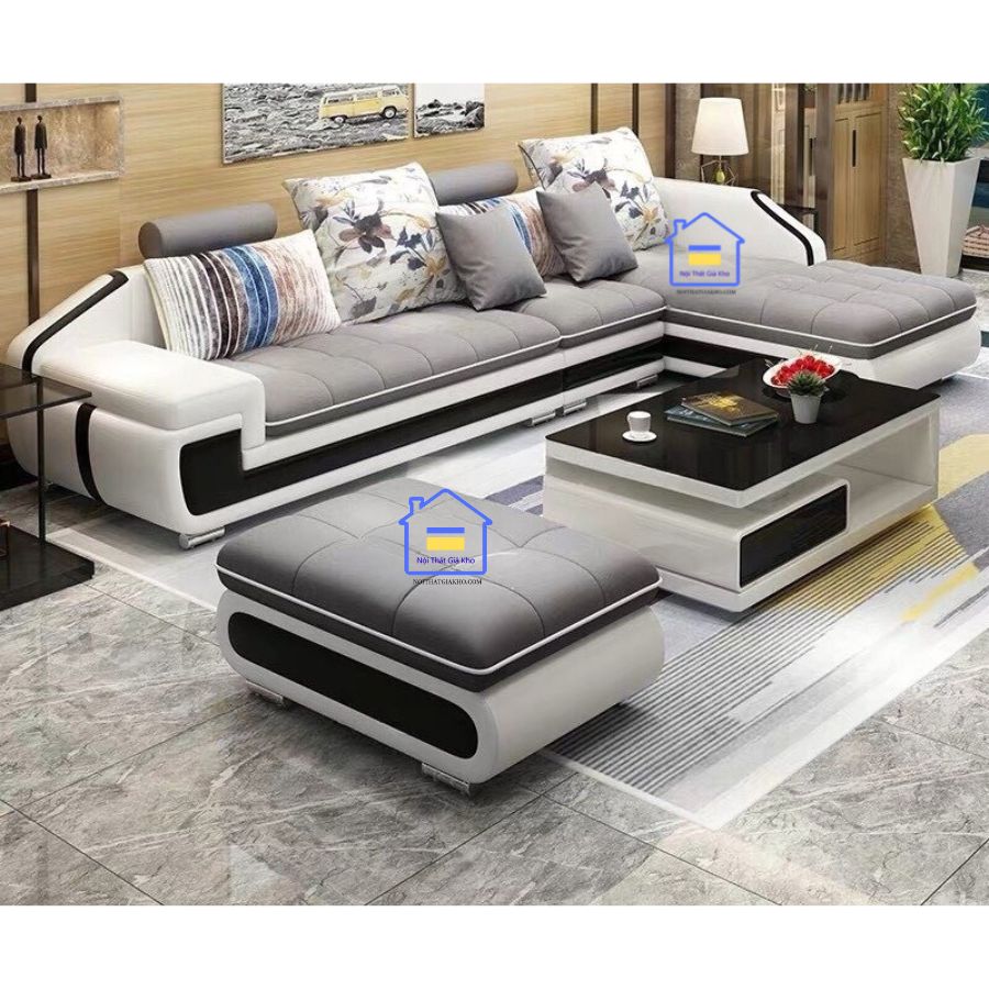 Sofa vải góc L Adora