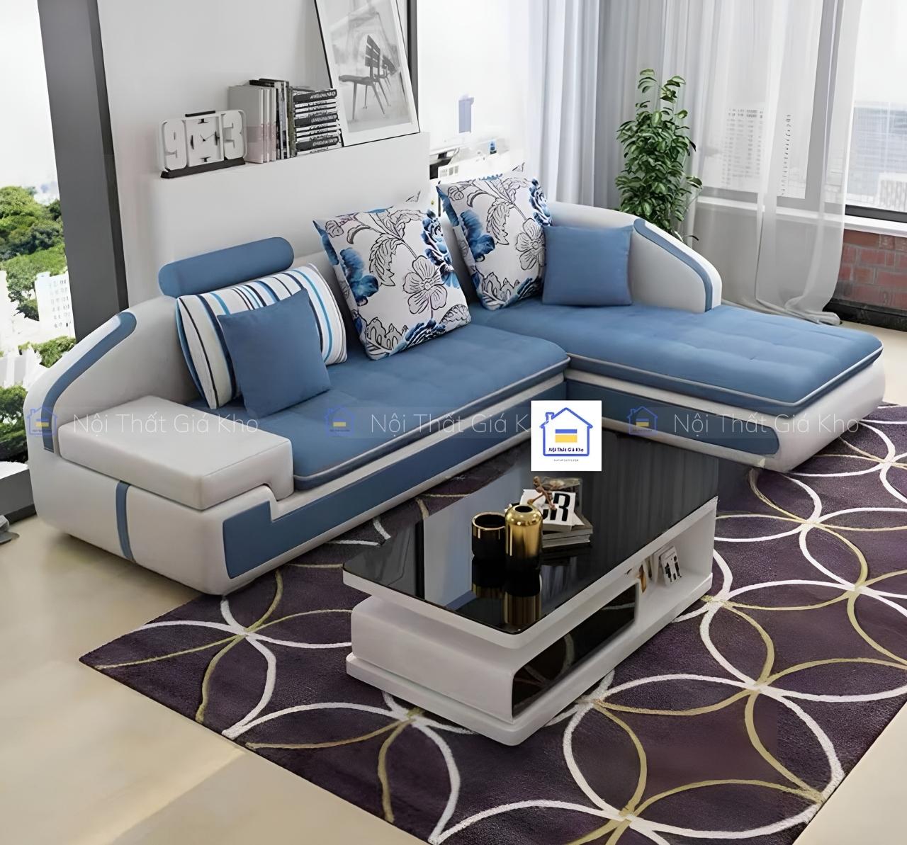 Sofa vải góc L Adora G15