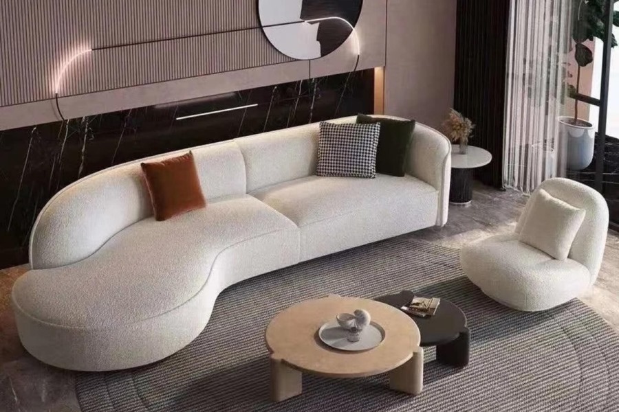 Tổng hợp mẫu ghế sofa cong hot nhất 2023