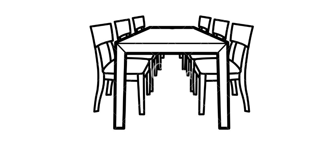 Bộ bàn ăn gỗ