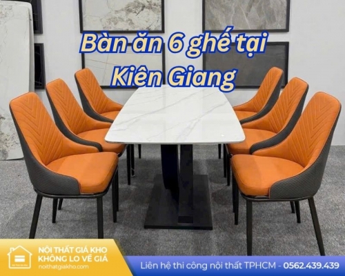 Bàn ăn 6 ghế tại Kiên Giang