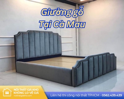 Giường Gỗ Tại Cà Mau