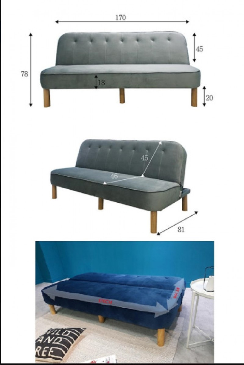 Ghế sofa giường Bumbee 1M8