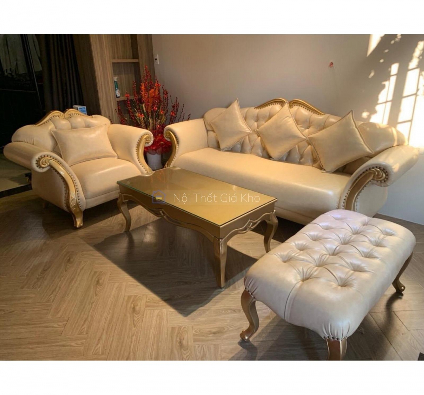 Sofa cổ điển cao cấp phòng khách SC09