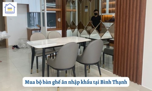Mua bộ bàn ghế ăn nhập khẩu tại Bình Thạnh - noithatgiakho.com
