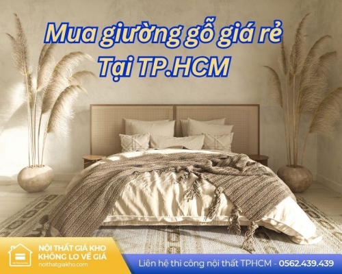 Mua Giường Gỗ Tại TP.HCM