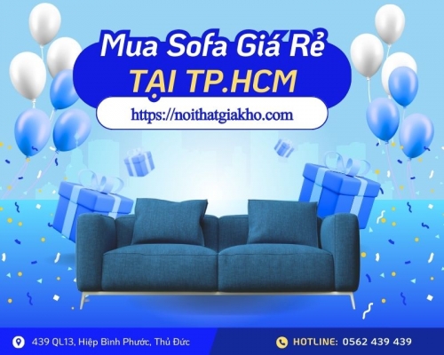Mua Sofa Giá Rẻ Tại TP.HCM