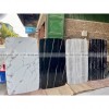 Bàn ăn mặt đá cẩm thạch chữ X kèm ghế Vertical