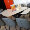 Bộ bàn ăn thông minh ghế Nordic