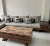 Bộ sofa phòng khách gỗ sồi