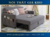 Sofa bed vải Adora 1m8
