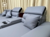 Sofa chữ L bọc da tẩy mực đẹp hiện đại GK04