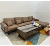 Sofa gỗ sồi góc L cao cấp NTVT025