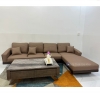 Sofa gỗ sồi góc L cao cấp NTVT025