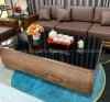 Sofa gỗ sồi tự nhiên cao cấp GK45