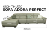 Sofa góc L Adora Perfect