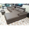 Sofa góc L bọc da cao cấp G018