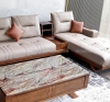 Sofa góc L gỗ sồi Nga 3m5x1m8