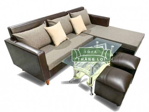 Sofa chữ L kích thước nhỏ giá rẻ TL23 - Sofa