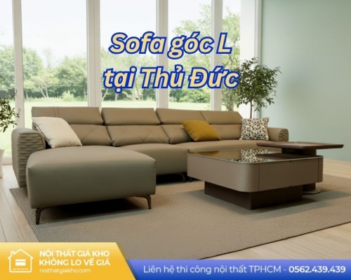 Sofa góc L tại Thủ Đức