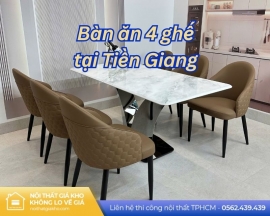 Bàn ăn 4 ghế tại Tiền Giang
