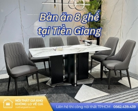 Bàn ăn 8 ghế tại Tiền Giang