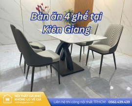 Bàn ăn 4 ghế tại Kiên Giang