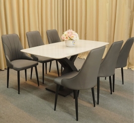 Bộ bàn ăn 4 ghế Adora Pamper