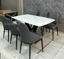 Bộ bàn ăn 6 ghế Adora Luxury