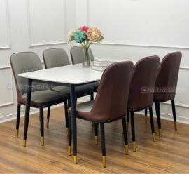 Bộ bàn ăn 6 ghế Monet