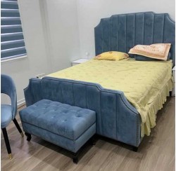 Giường bọc nệm Thắng Lợi TL01 - giường cổ điển 2021