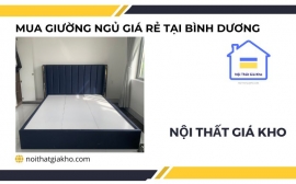 Mua giường ngủ giá rẻ tại Bình Dương