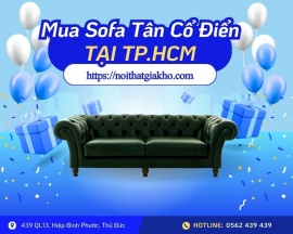 Mua sofa tân cổ điển tại TPHCM