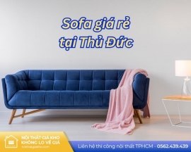 Sofa giá rẻ tại Thủ Đức