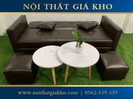 Sofa giường bọc da Adora giá rẻ