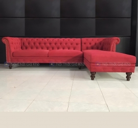 Sofa góc L Adora tân cổ điển G06