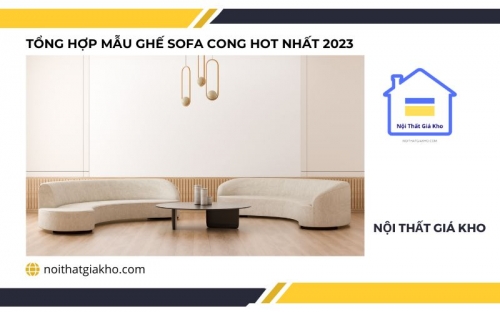 Tổng hợp mẫu ghế sofa cong hot nhất 2023