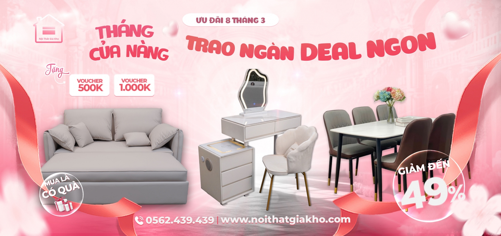 8/3 Ngày của nàng - Hàng ngày ưu đãi