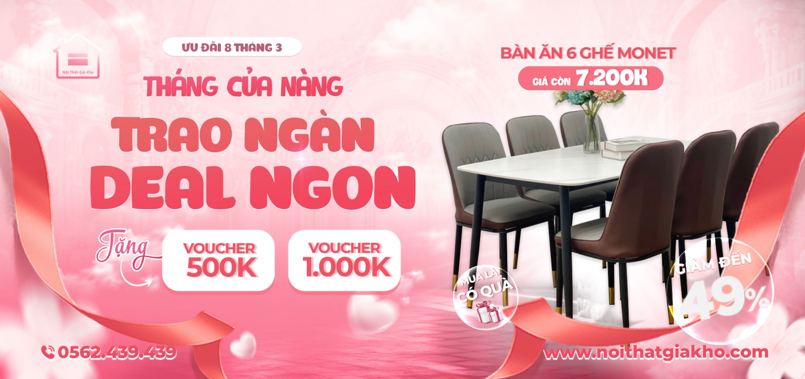8/3 Ngày của nàng - Hàng ngày ưu đãi