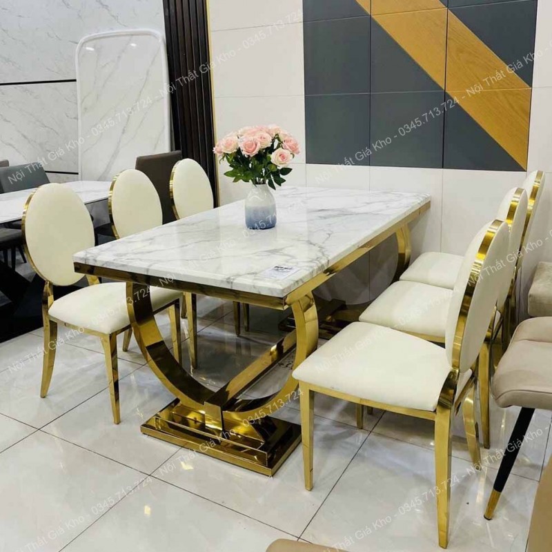 Cập nhập bảng giá bộ bàn ăn nhập khẩu mới 2026