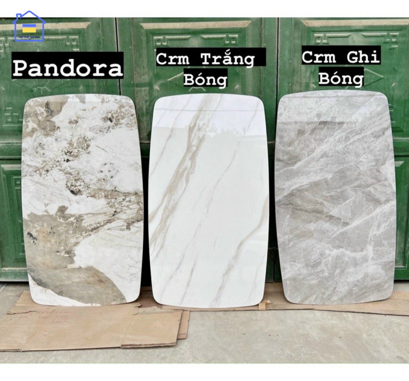 Bàn ăn mặt đá Ceramic chân U kèm ghế Levi