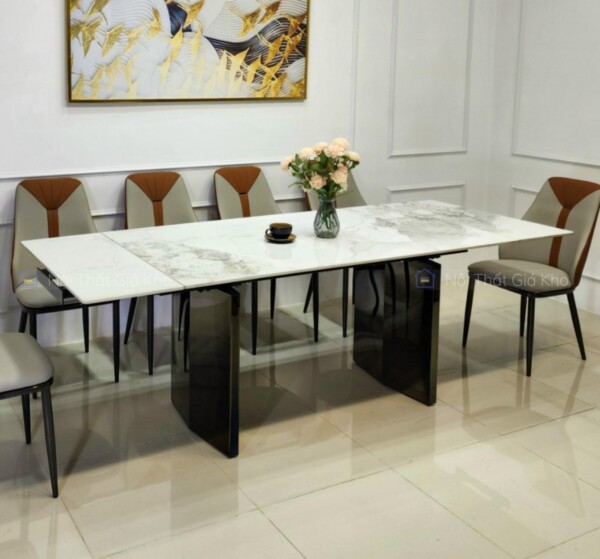 Bàn ăn thông minh kéo dài 2 đầu