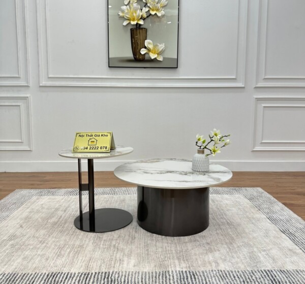 Bàn sofa mặt đá GK37